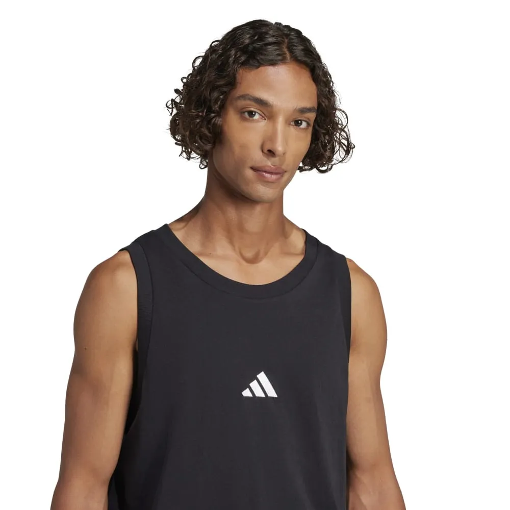 Adidas Mens Essentials Small Logo Tank