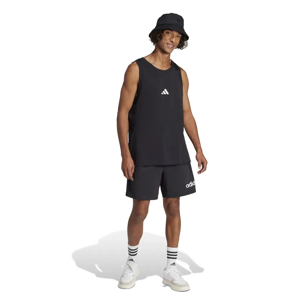 Adidas Mens Essentials Small Logo Tank