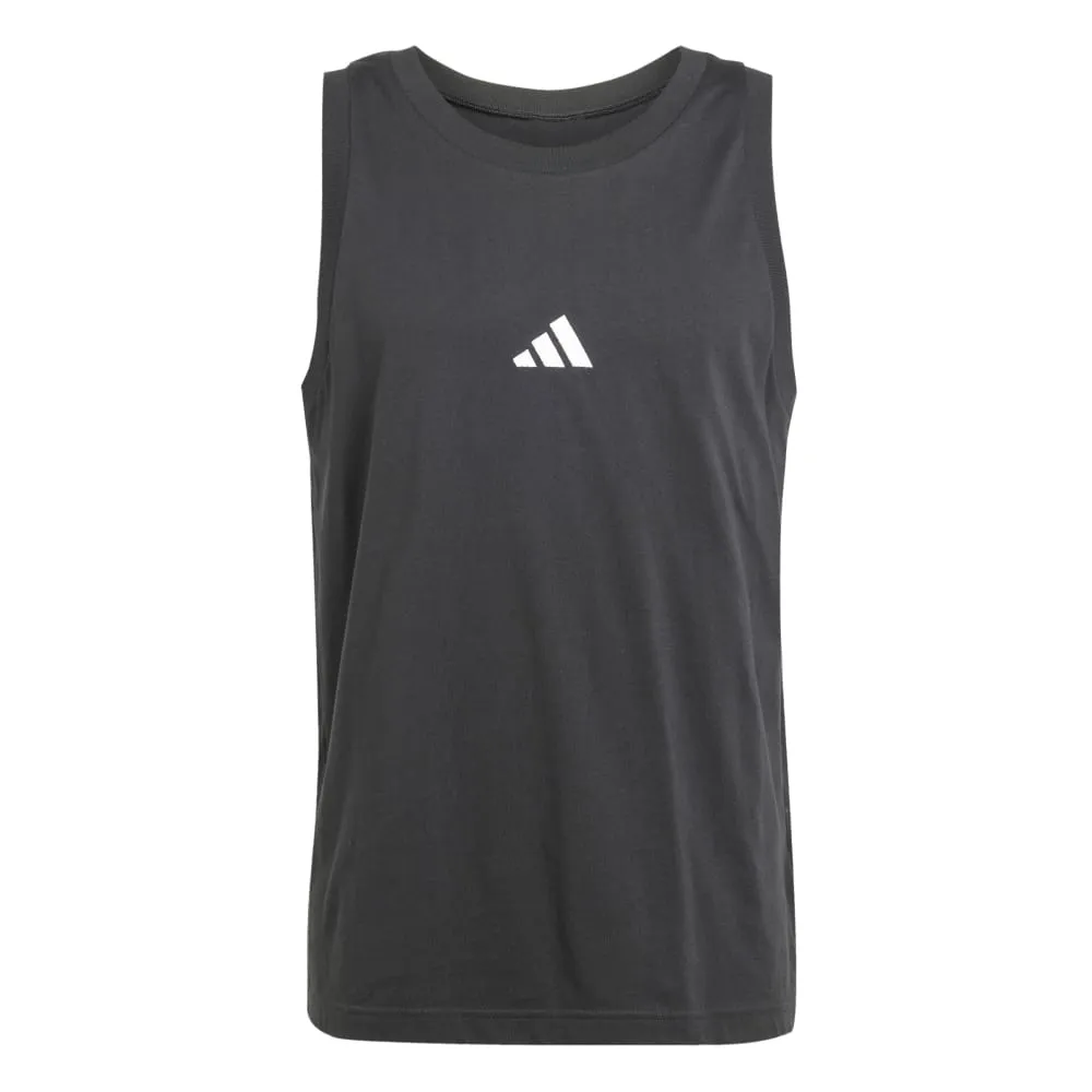 Adidas Mens Essentials Small Logo Tank