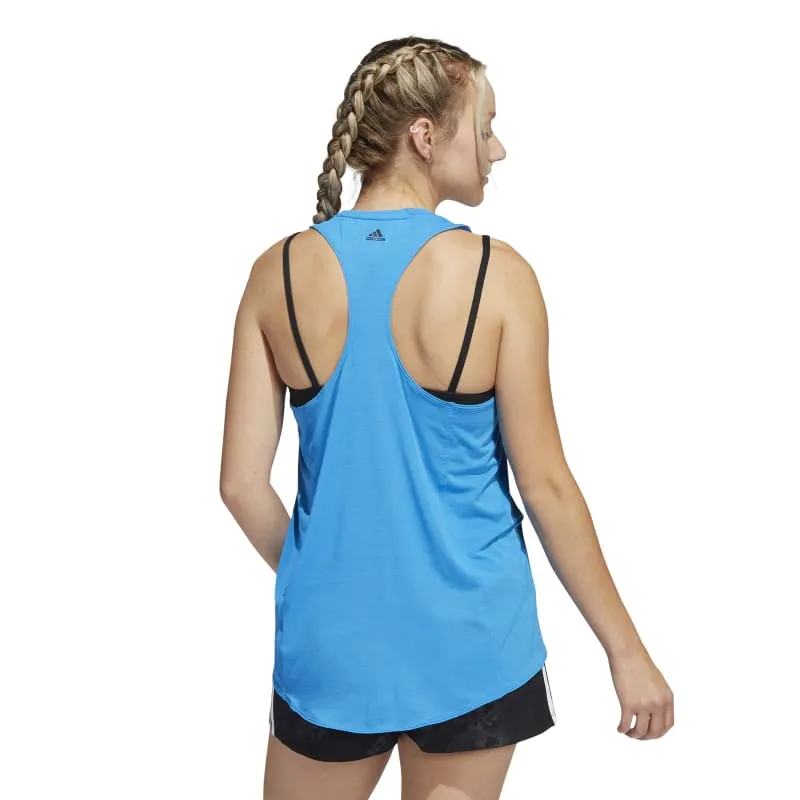 Adidas Womens 3-Stripes Logo Tank Top