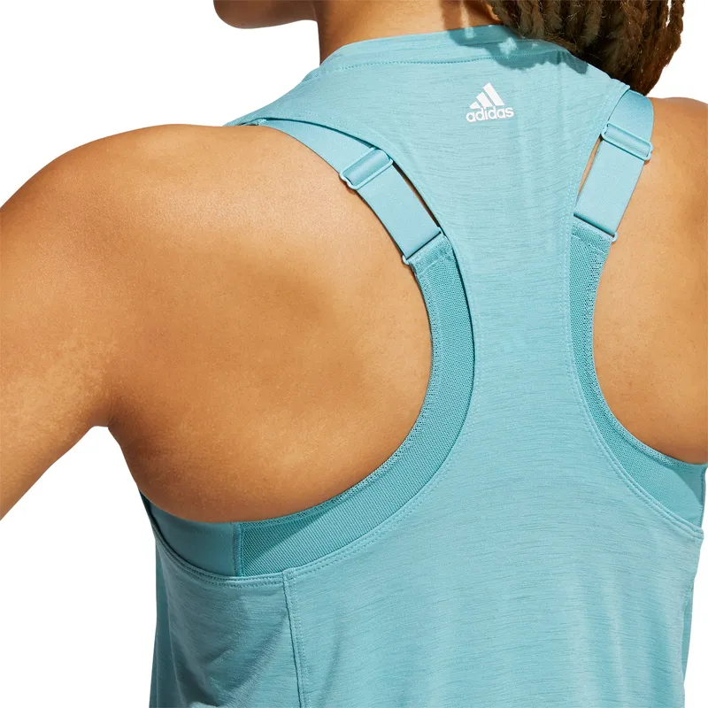 Adidas Womens 3-Stripes Logo Tank Top