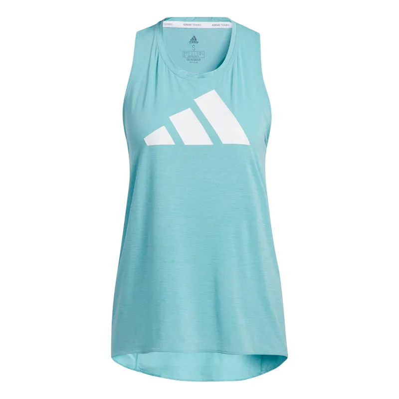 Adidas Womens 3-Stripes Logo Tank Top
