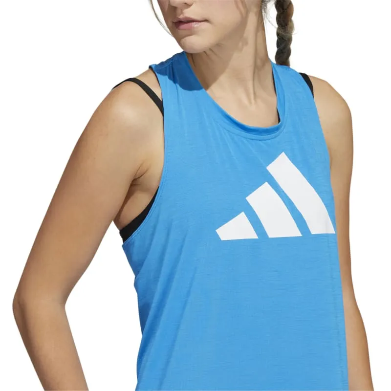 Adidas Womens 3-Stripes Logo Tank Top