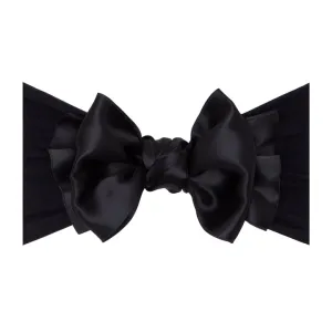 Baby Bling Satin FAB Headband - Black