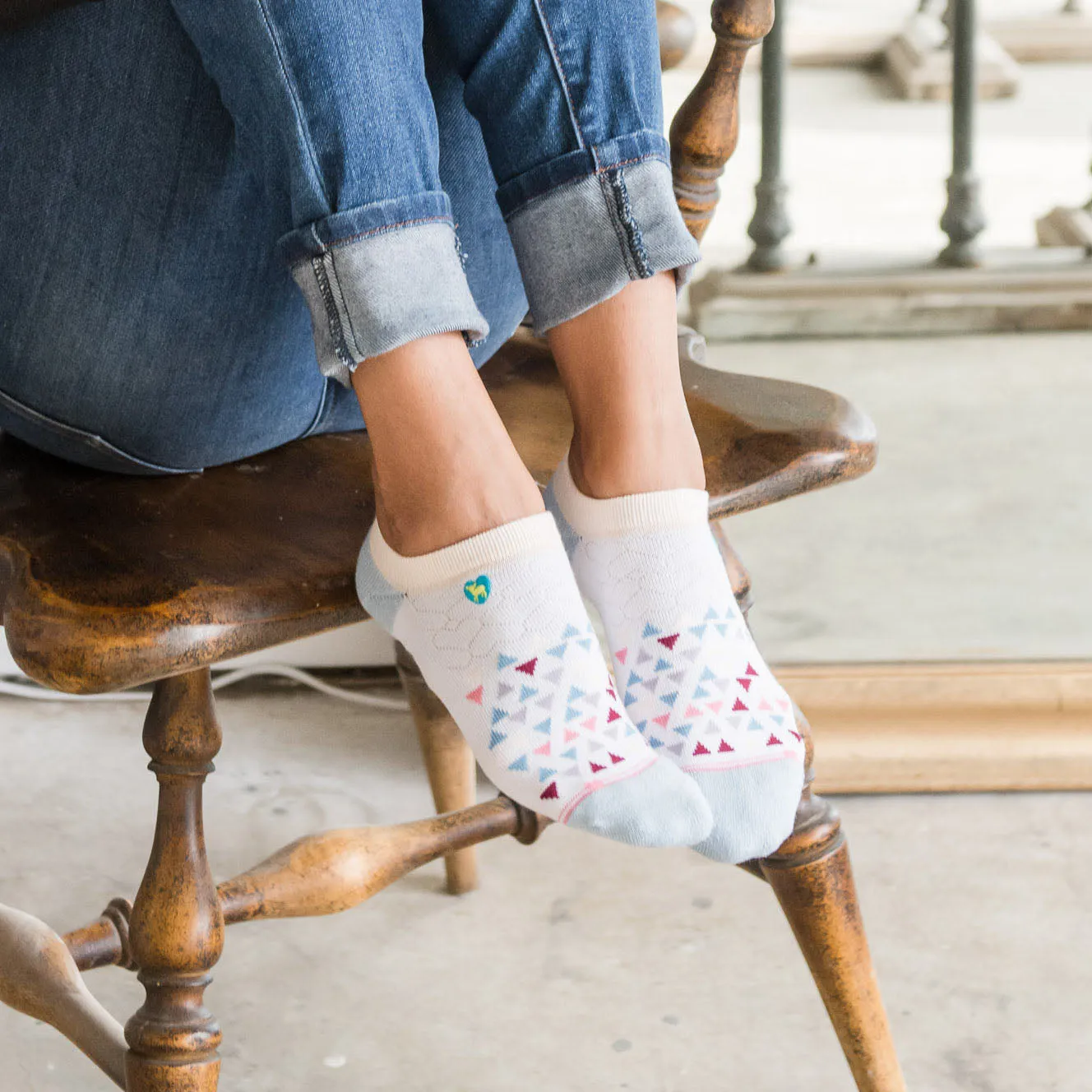 Bamboo Socks | Everyday Ankle | Sandcastle Multi