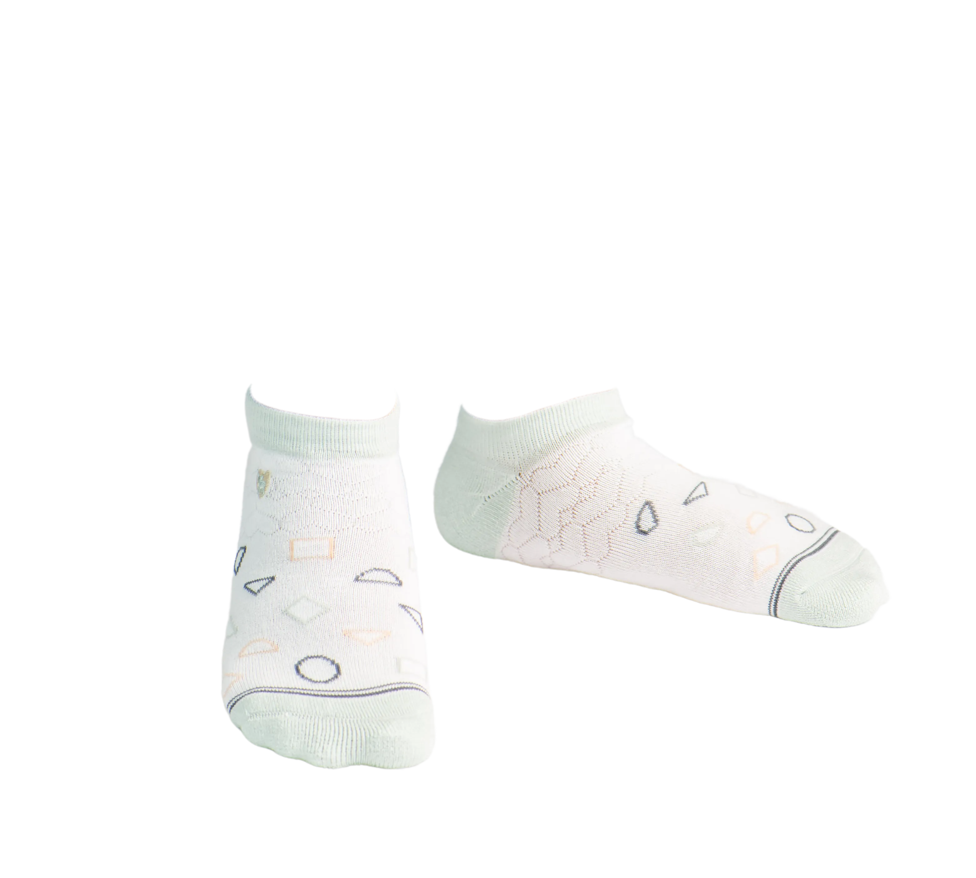 Bamboo Socks | Everyday Ankle | Splash Star White
