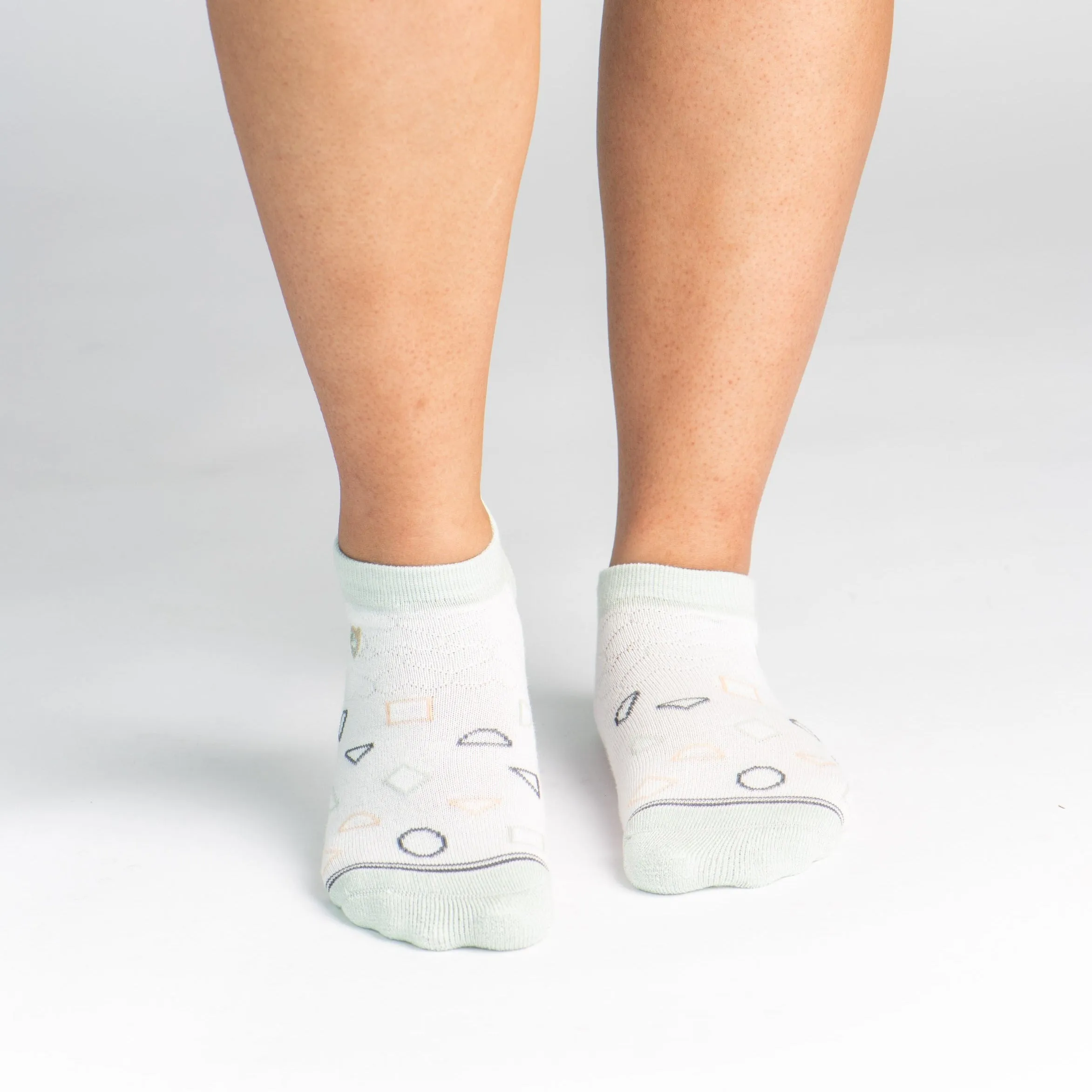 Bamboo Socks | Everyday Ankle | Splash Star White