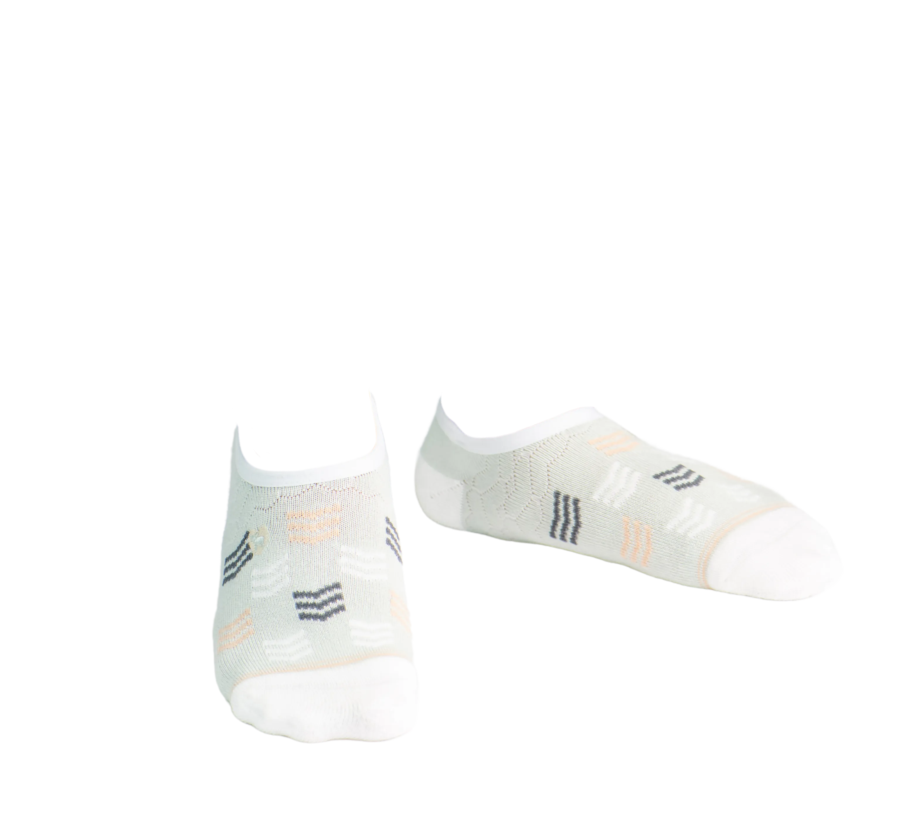 Bamboo Socks | No Fuss No-Show | Keep it Going - Dew Drop