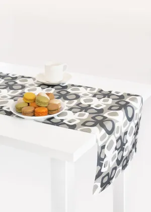 Bow Linen Cotton Table Runner (14x90) – Ink