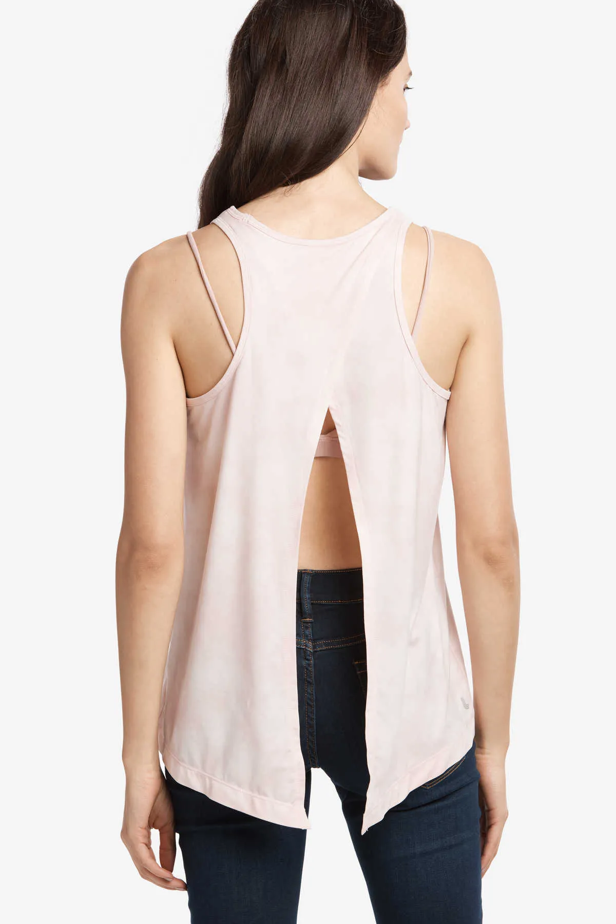 Brand new Women's Lole Maldives Tank with open back detail, eco fabric, Pale pink, Sz M! Retails $50 
