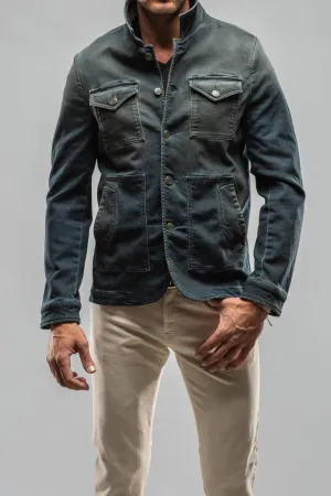 Chase Denim Jacket In Anthracite