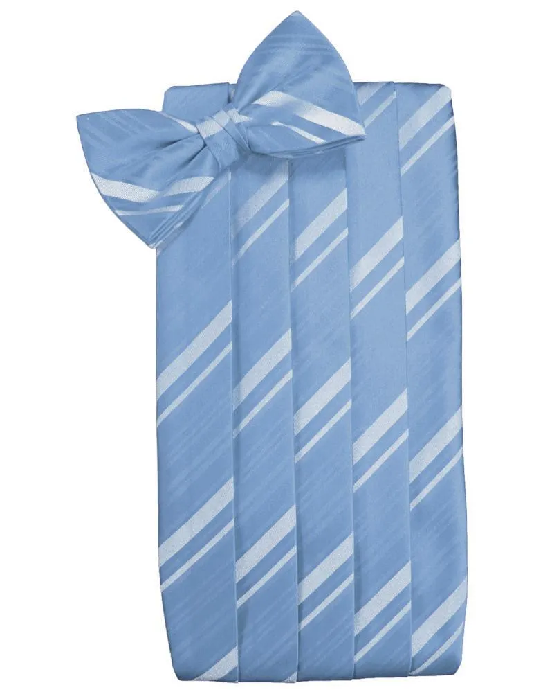 Cornflower Kids Striped Satin Cummerbund