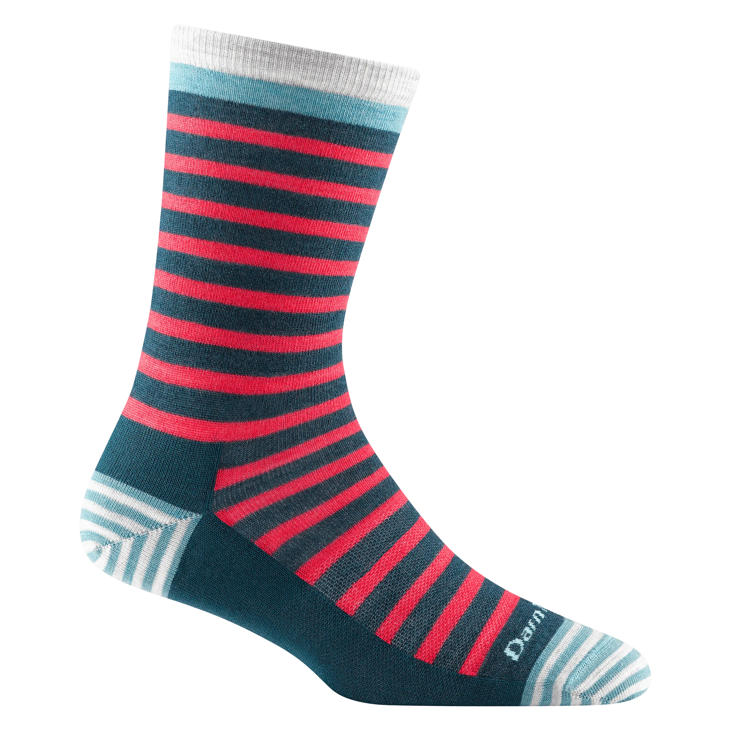 Darn Tough Womens Morgan Crew Lightweight Lifestyle Socks - Clearance