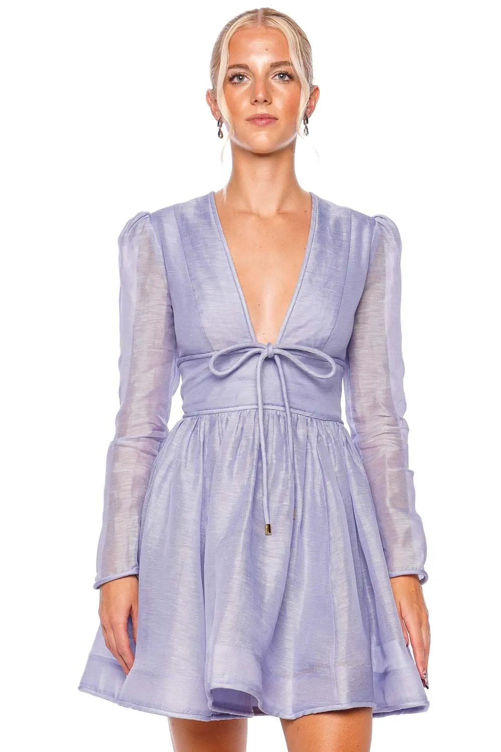 Eden Structured Long Sleeve Mini Dress