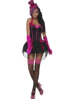 Fever Bow Burlesque Costume - Extra Small