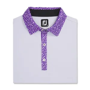FootJoy Men's Pique Tulip Trim Stretch Lisle Collar