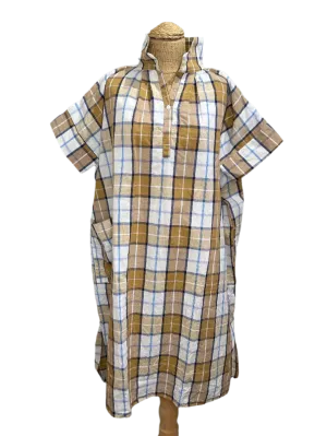 GD - Check Dress | Beige