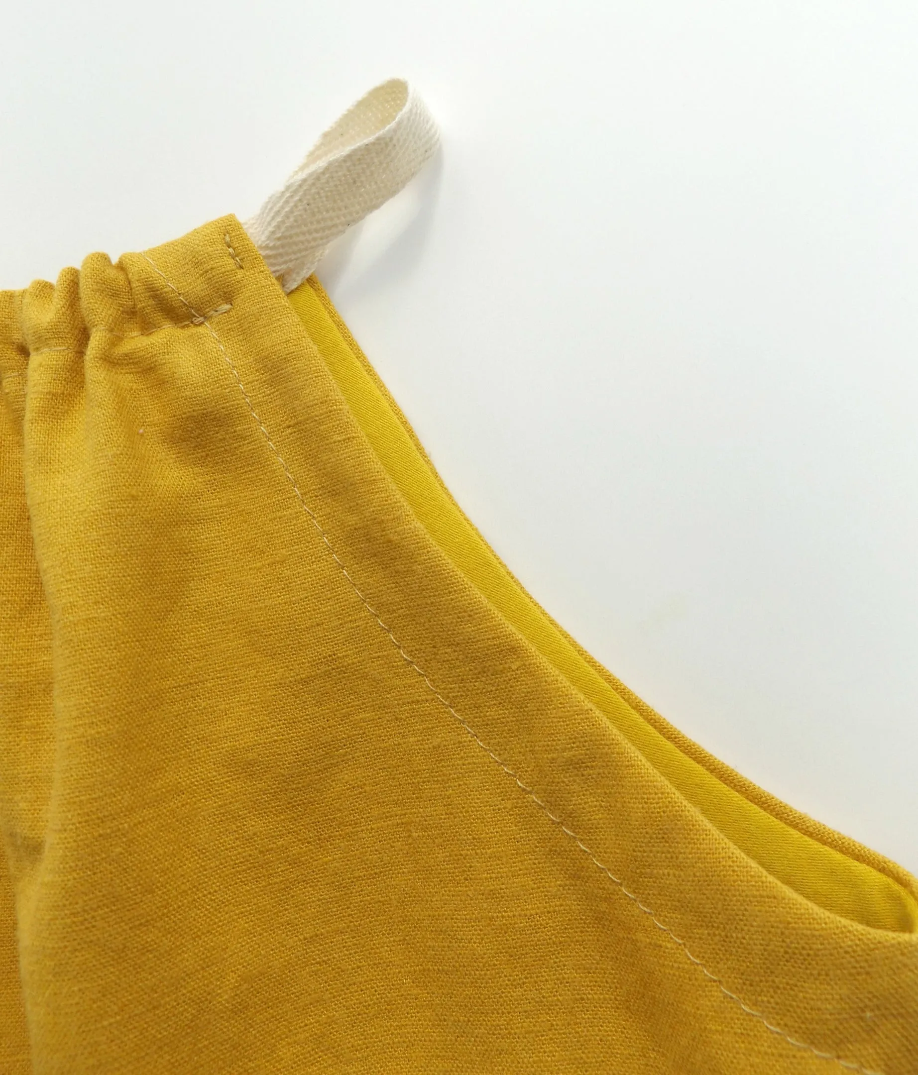 Gold Linen Summer Breeze Top
