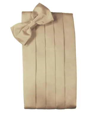 Golden Luxury Satin Cummerbund
