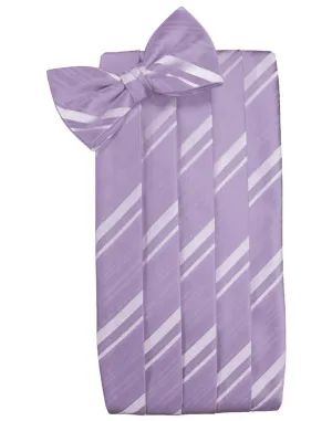 Heather Striped Satin Cummerbund