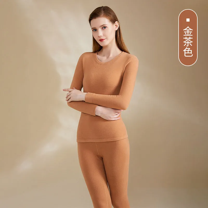 INSTOCK-autumn and winter new women's silk cashmere thermal
