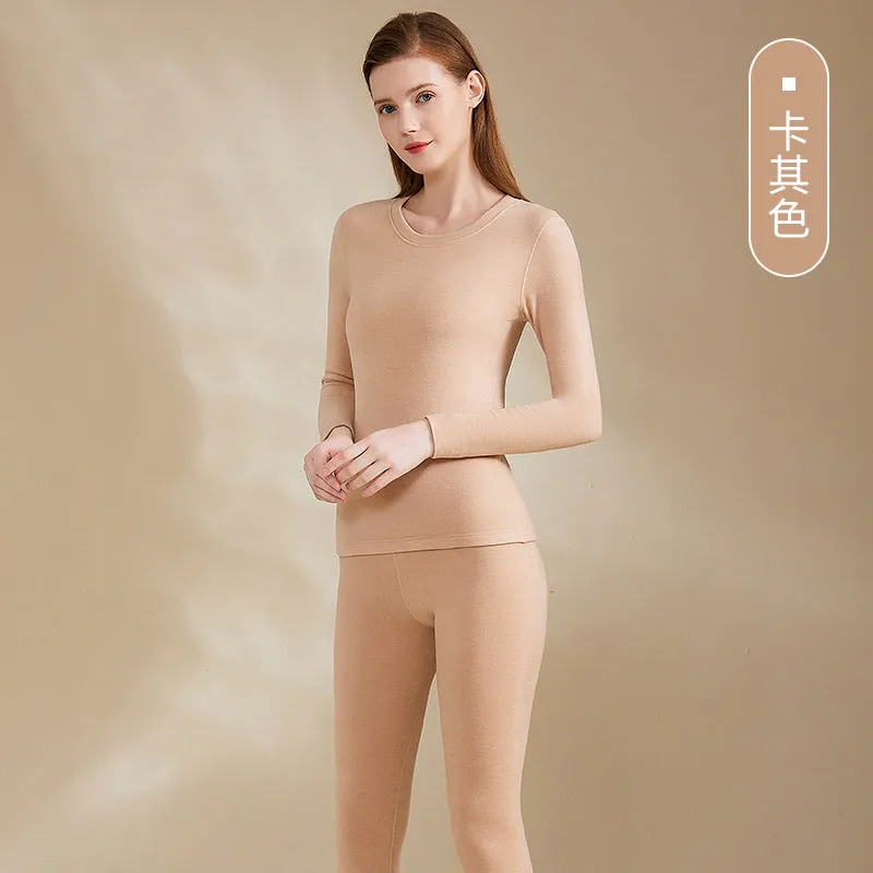 INSTOCK-autumn and winter new women's silk cashmere thermal