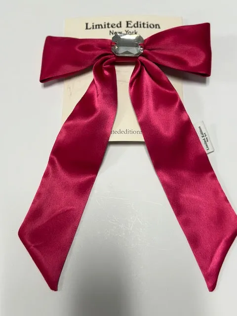 Jewel Satin Bow