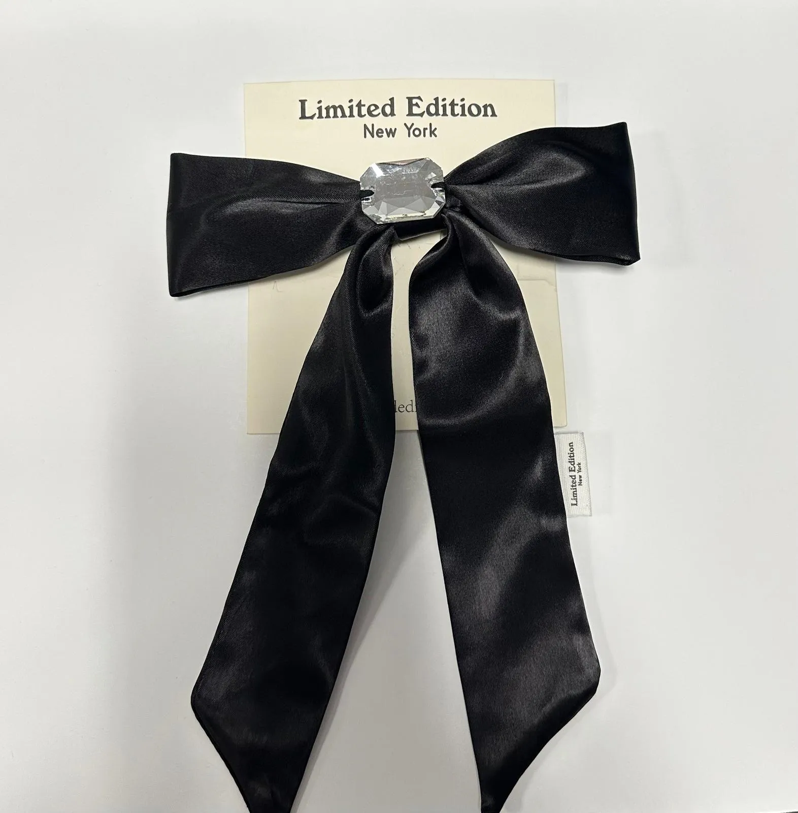 Jewel Satin Bow