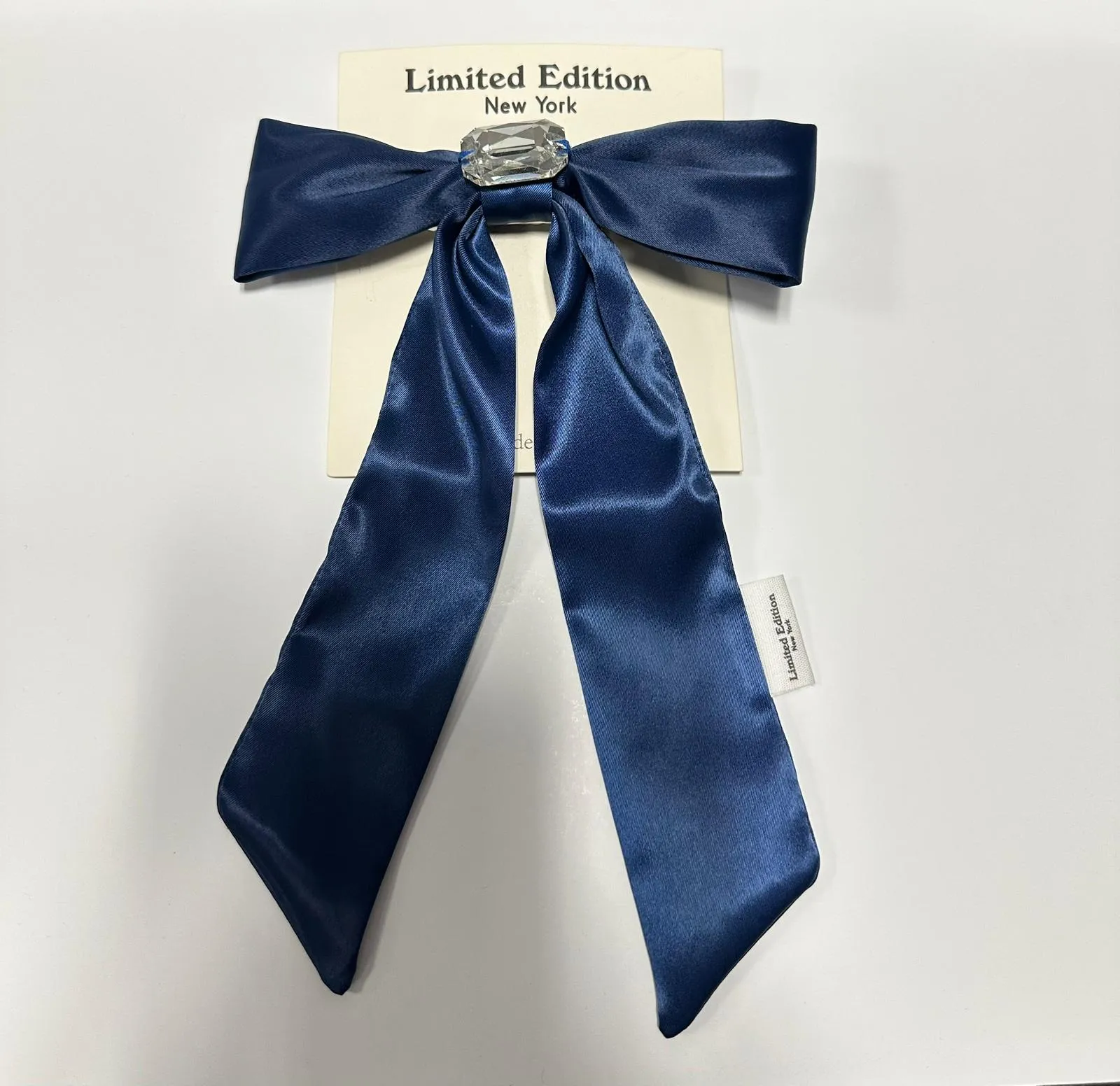 Jewel Satin Bow