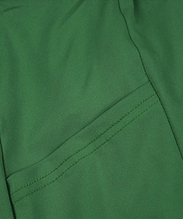 KANDINI Color line Pleats Skirt - Green