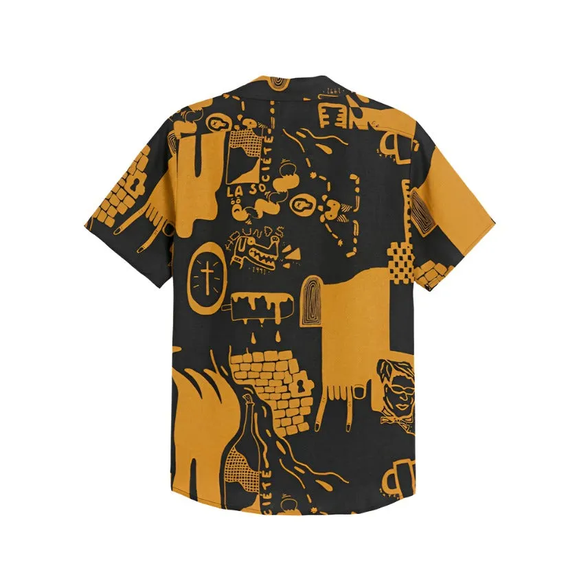 Krispy Night Cuba Linen Shirt