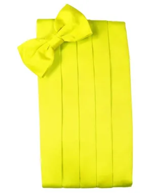 Lemon Luxury Kids Satin Cummerbund