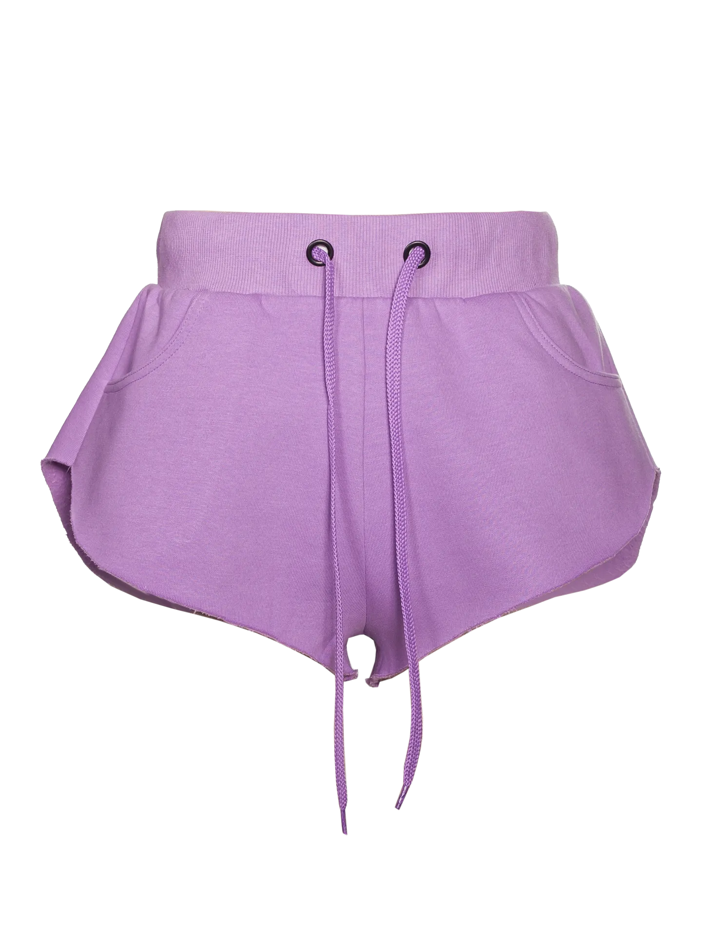 Lilac Embroidered Shorts
