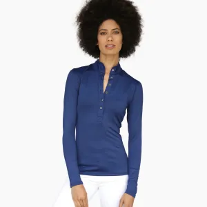 Long Sleeve Jessica Shirt - Navy