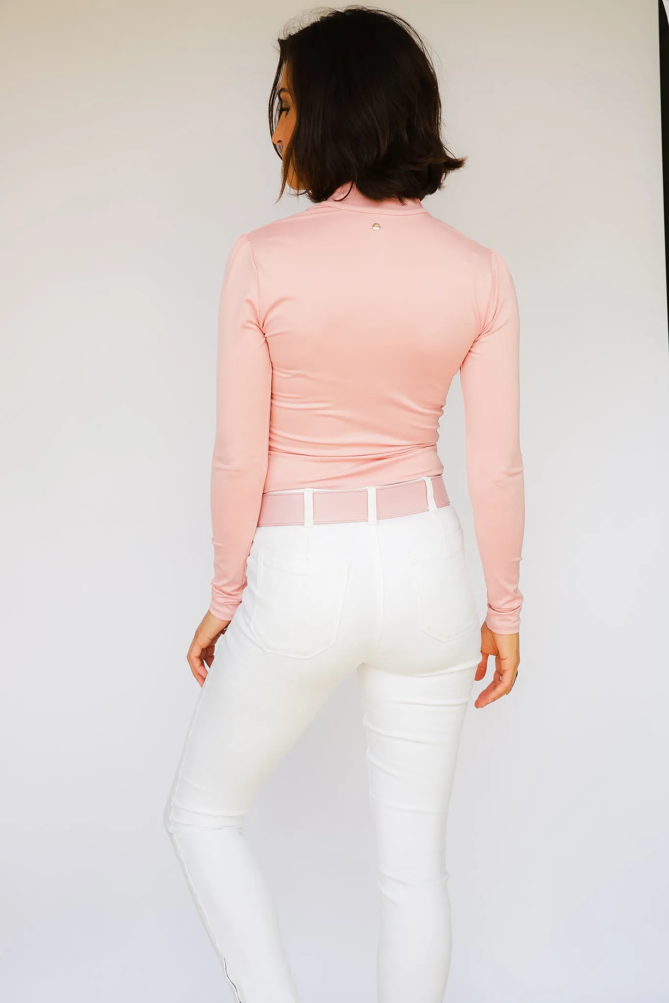 Long Sleeve Jessica Shirt - Soft Rose