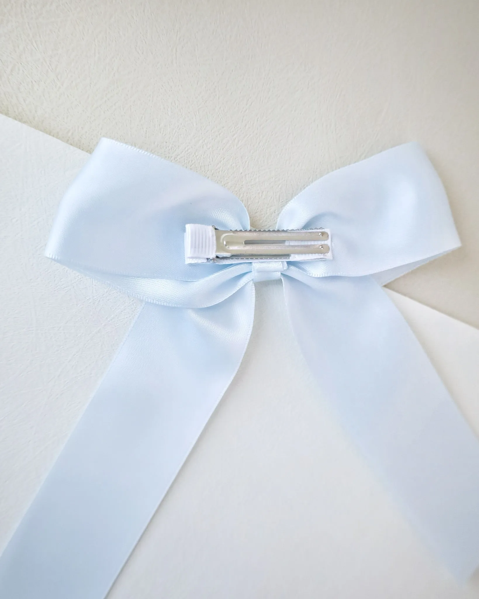 Long Tail Satin Hair Bows