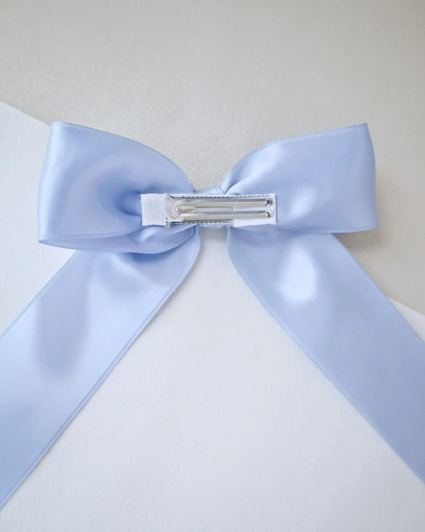 Long Tail Satin Hair Bows