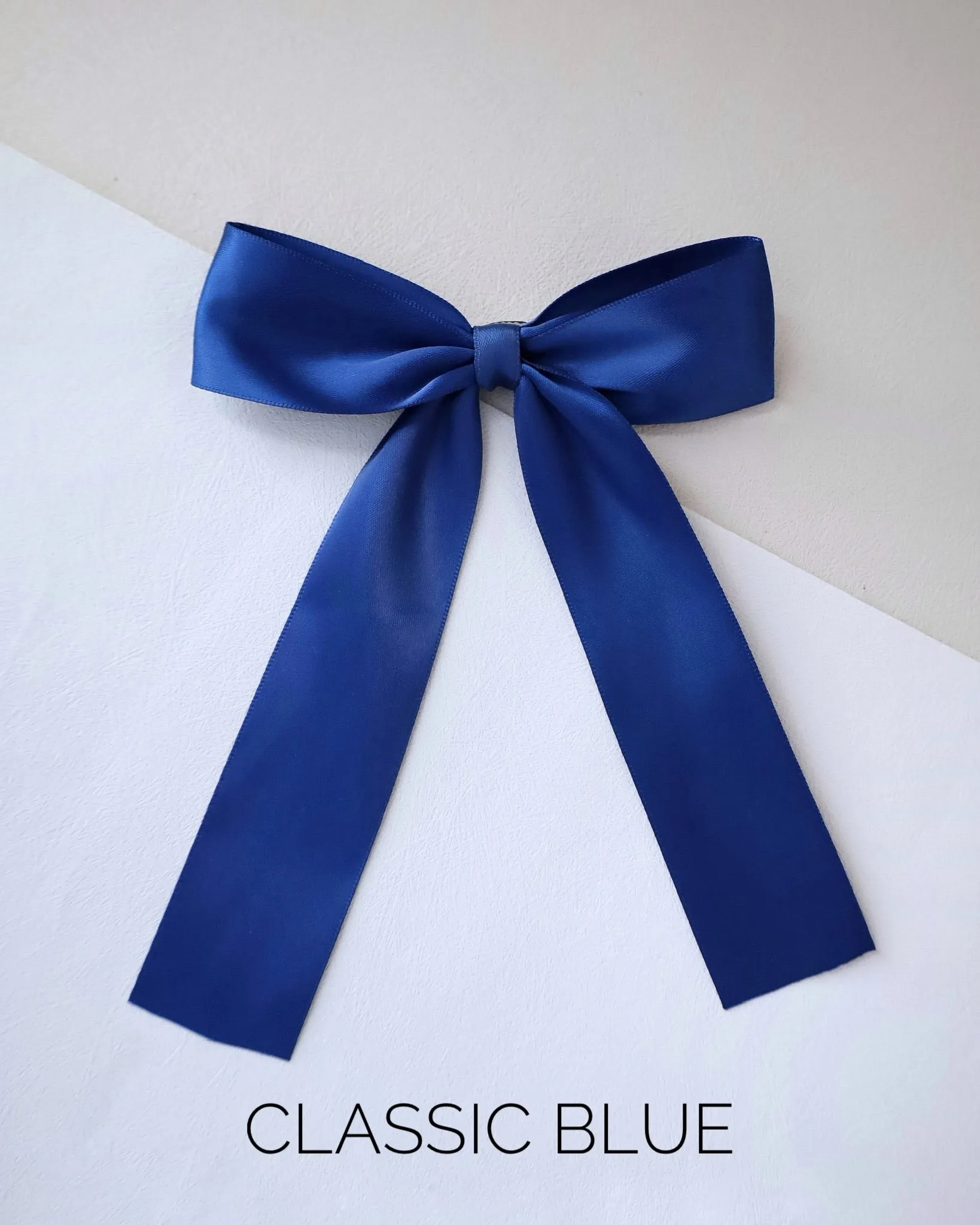 Long Tail Satin Hair Bows