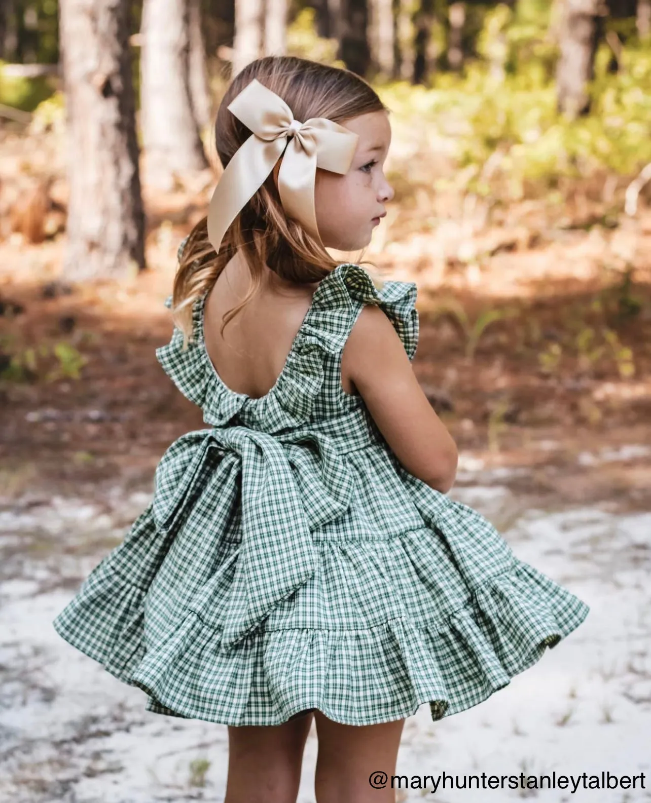 Long Tail Satin Hair Bows