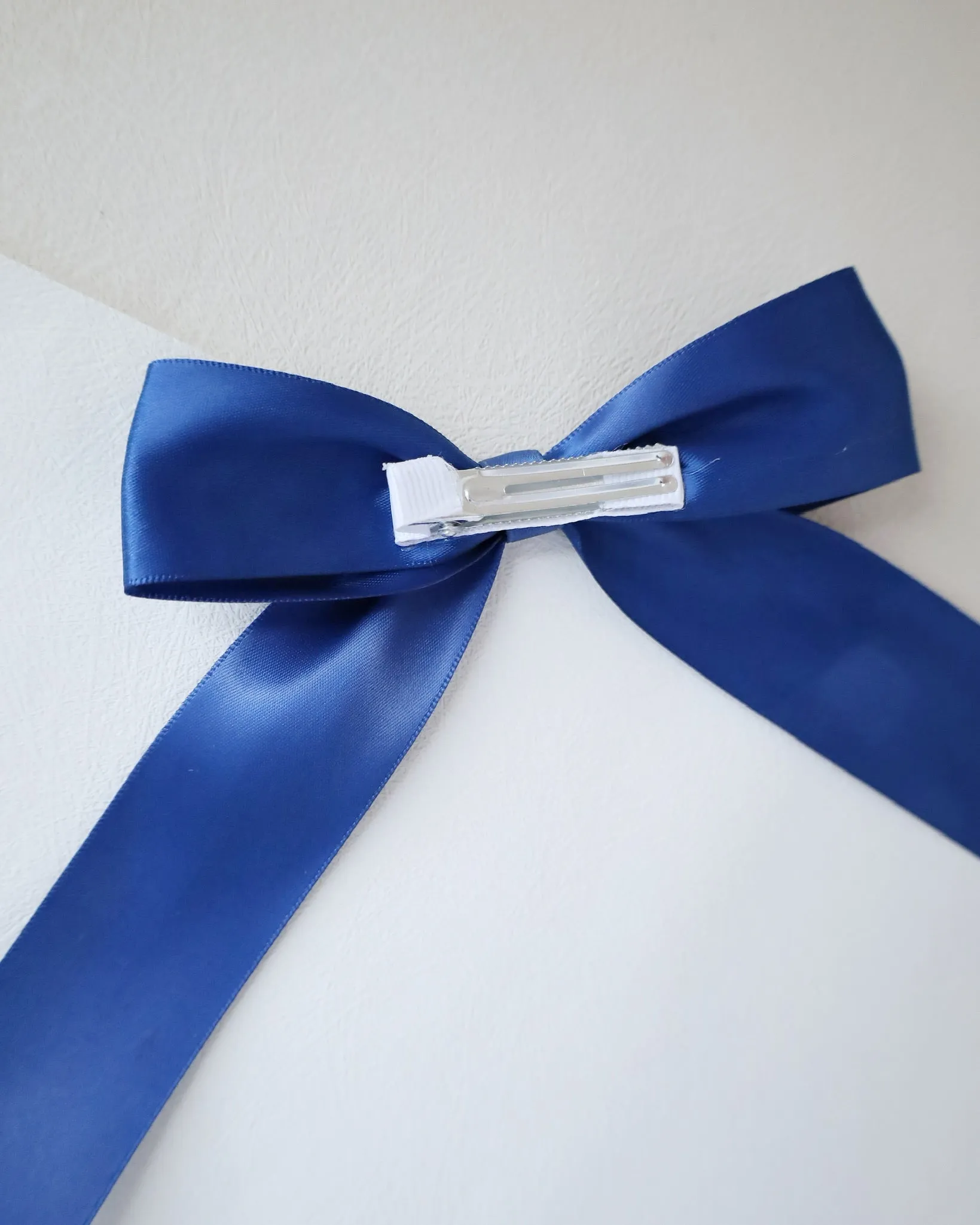 Long Tail Satin Hair Bows