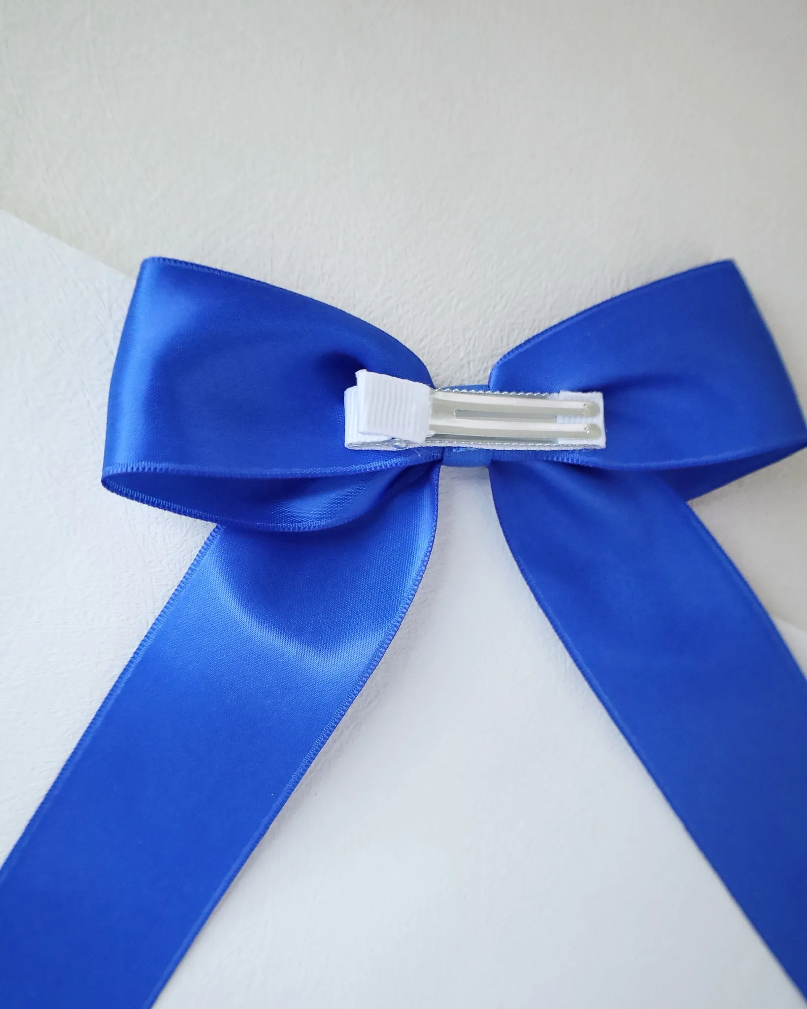 Long Tail Satin Hair Bows