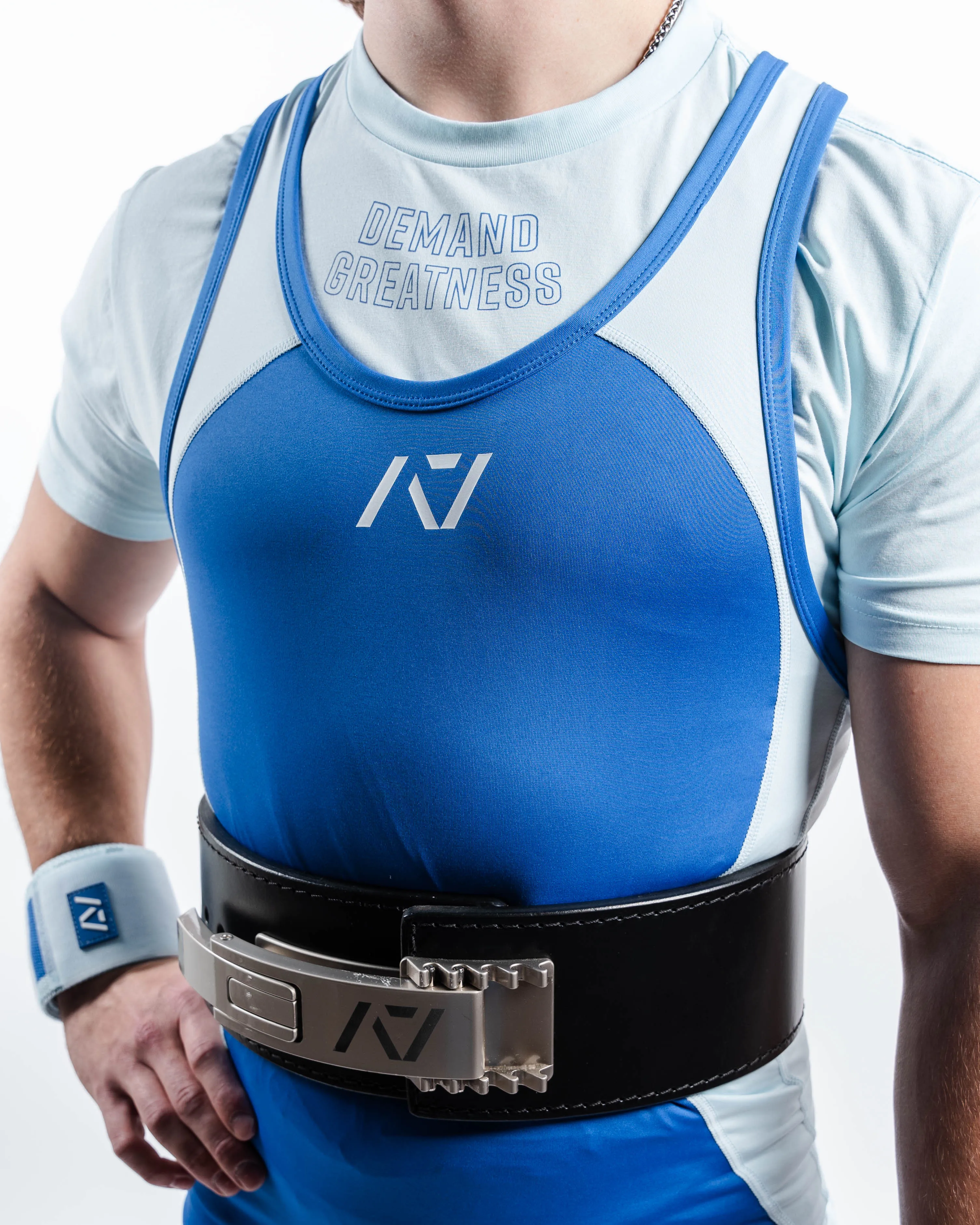 Luno Men's Singlet - Cyanite