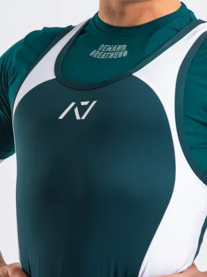 Luno Men's Singlet - Emerald Forás