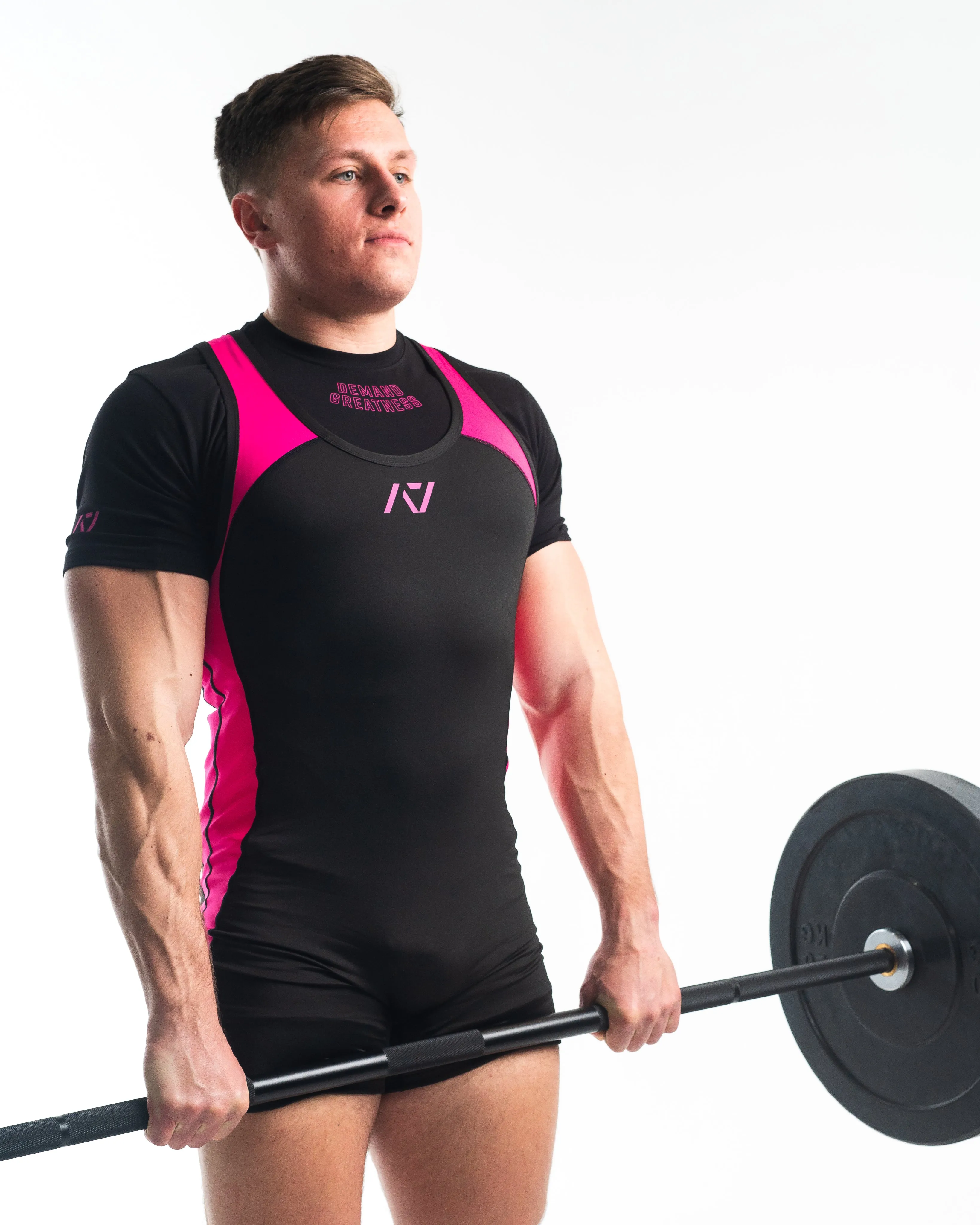Luno Men's Singlet - Flamingo