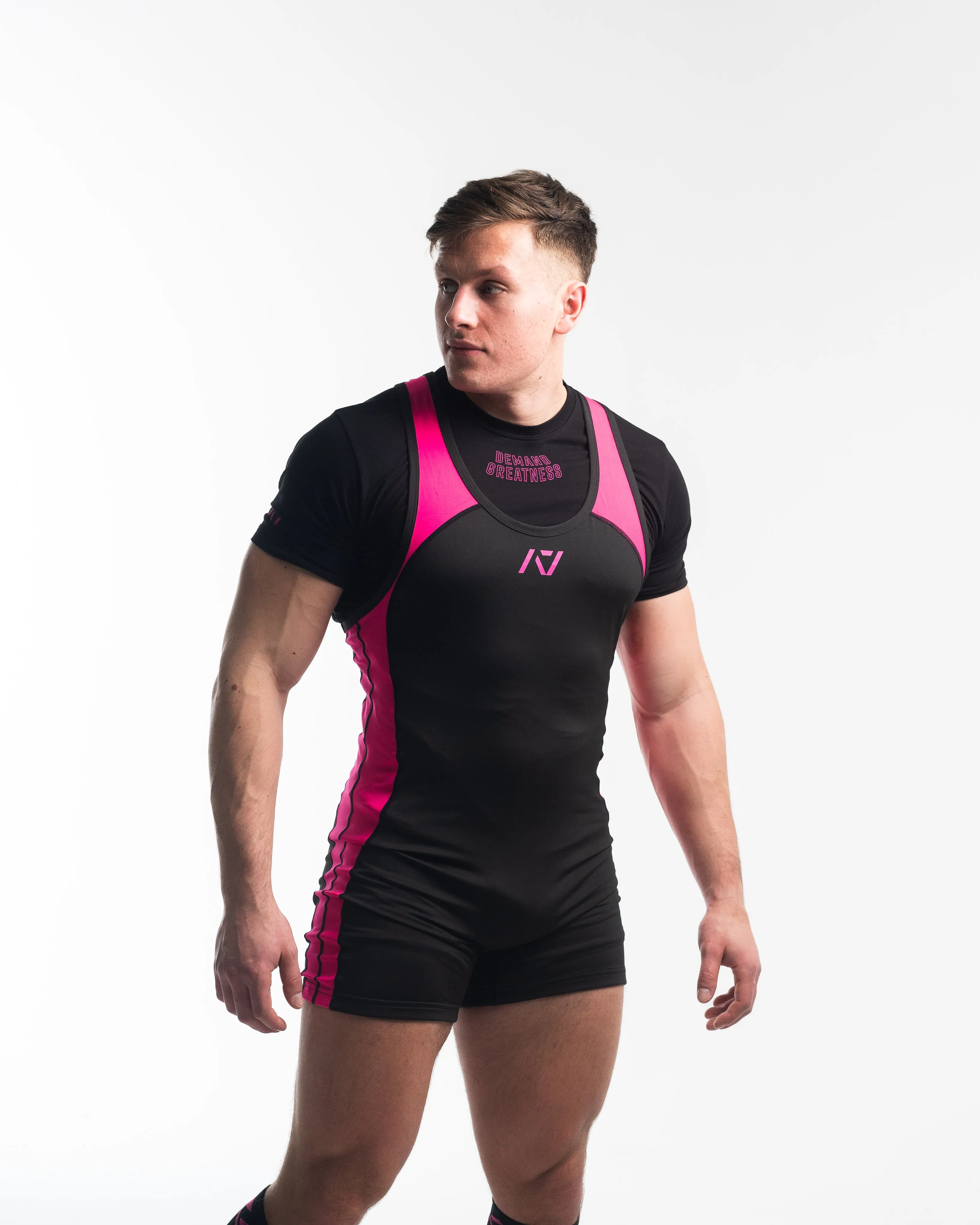 Luno Men's Singlet - Flamingo