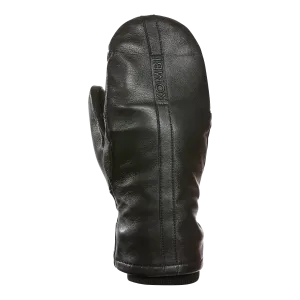 Maggie Faux Fur and Leather Mittens - Women