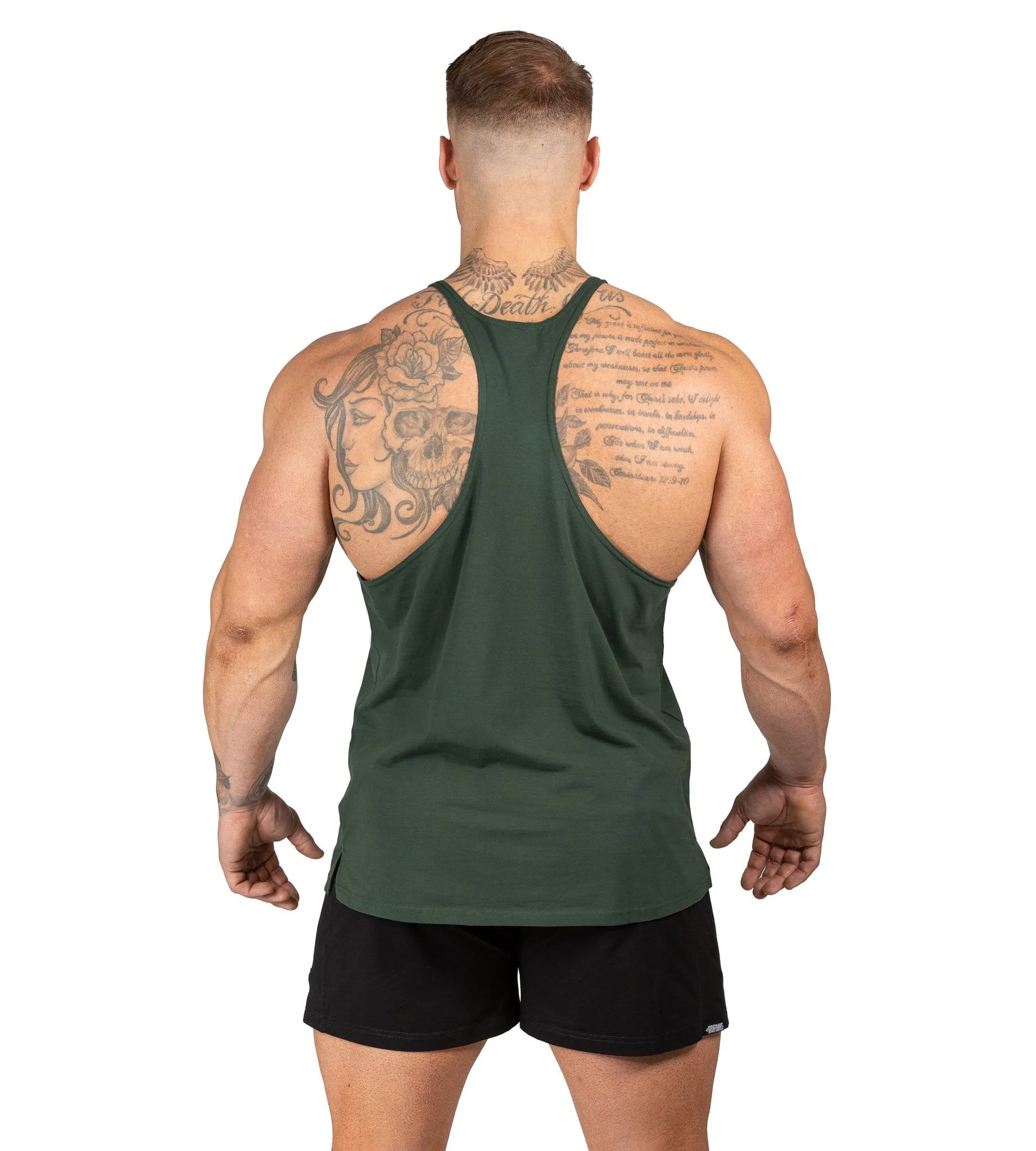 Marauder Stringer Singlet II - Guerrilla Green