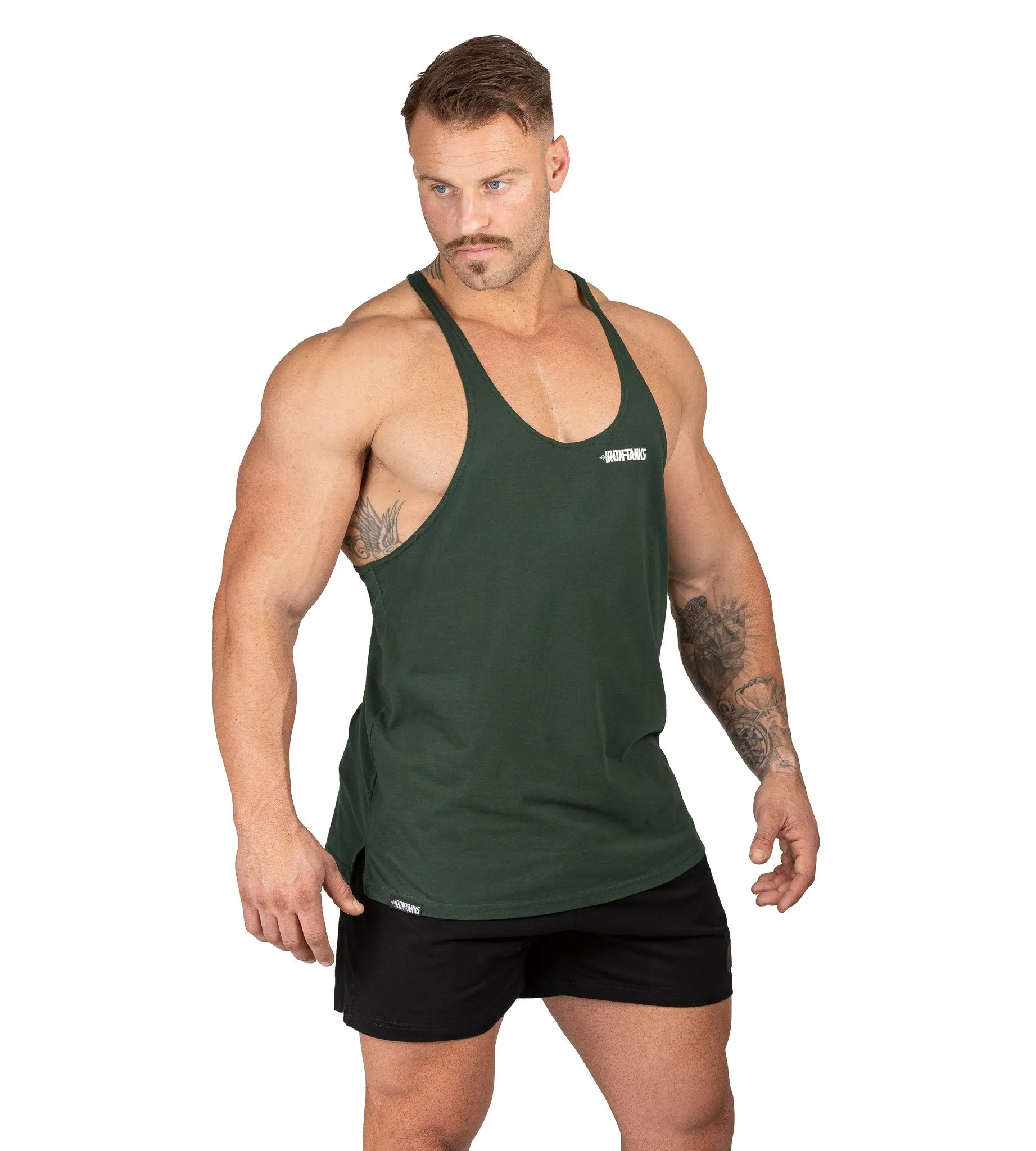 Marauder Stringer Singlet II - Guerrilla Green