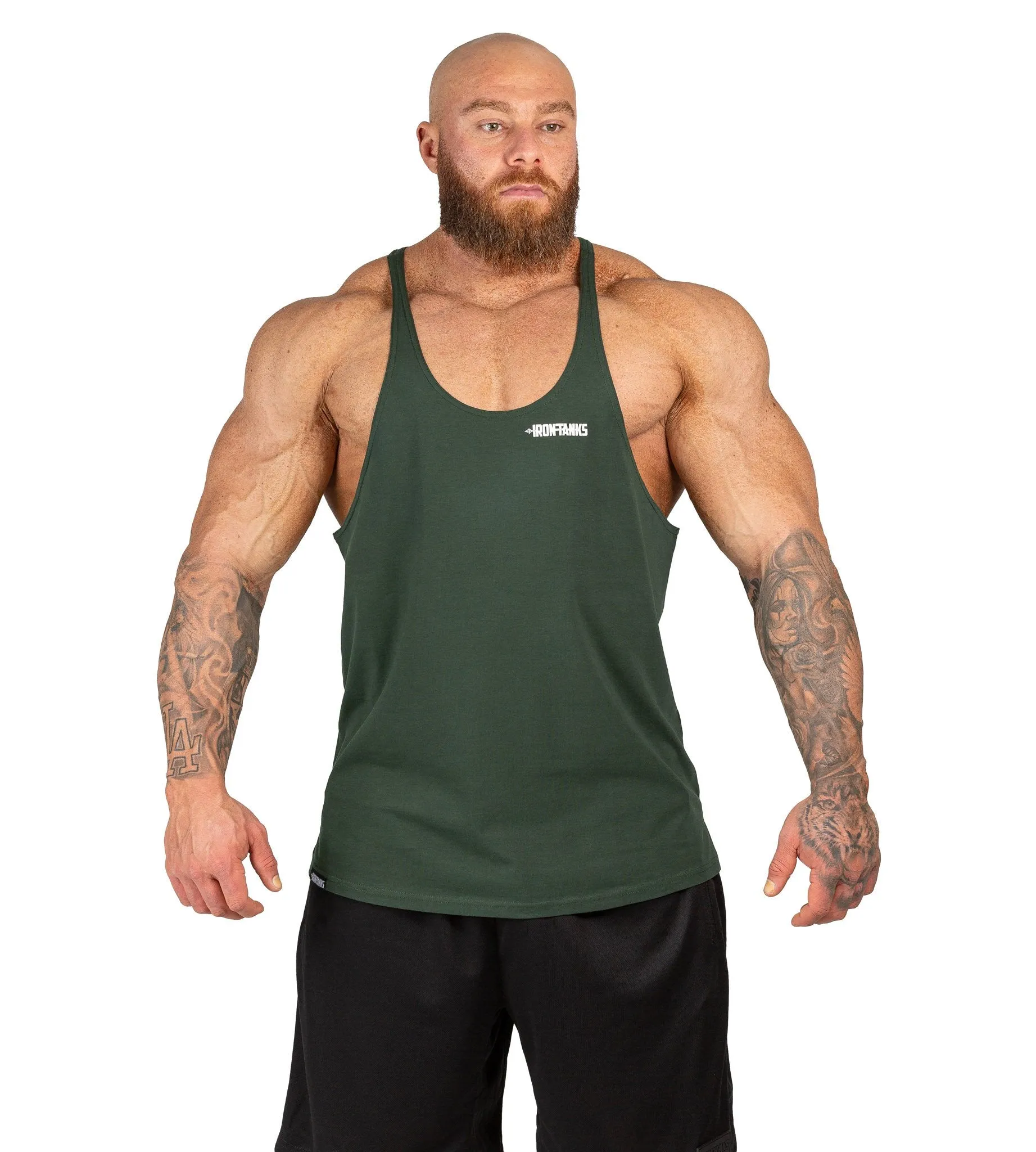 Marauder Stringer Singlet II - Guerrilla Green