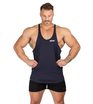 Marauder Stringer Singlet II - Navy Blue